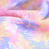Pink Palm Chiffon, Polyester — photo 3