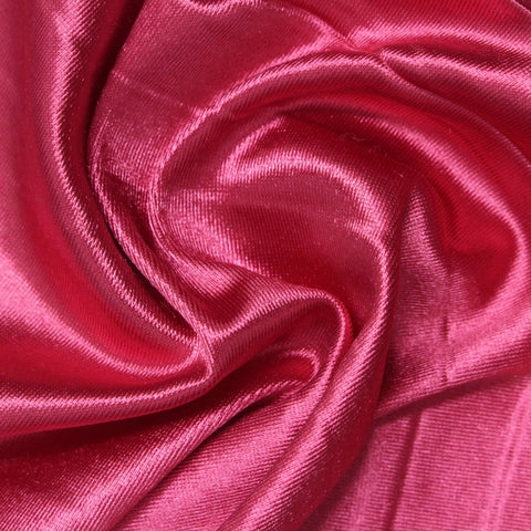 100% Polyester Warp Knit Fabric, 235 gsm, 175 cm — Pink