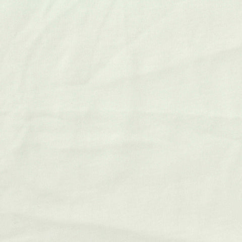 100% Cotton Jersey Knit Fabric, 149 gsm, 150 cm — White