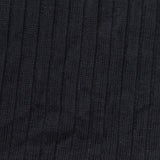 Polyester Stretch Rib Knit Fabric, 185 gsm, 157 cm — Navy — photo 3