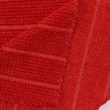Red Horizontal-Stripe Chenille, Polyester — photo 3