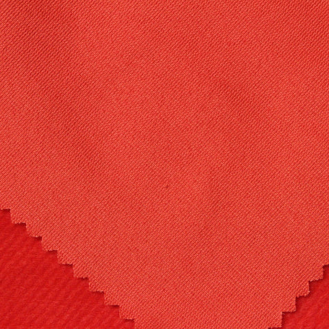 Jacquard 100% Polyester Velvet Fabric, 200 gsm, 150 cm — Red