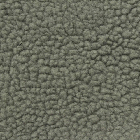 100% Polyester Sherpa Fleece Fabric, 360 gsm, 160 cm — Grey