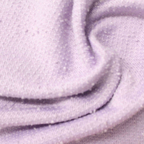 100% Polyester Chunky Knit Fabric, 285 gsm, 163 cm — Purple