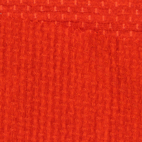 Red Small-Square Jacquard, Polyester
