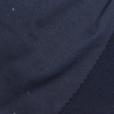Brushed Polyester Stretch Milk Silk Knit Fabric, 180 gsm, 160 cm — Navy — photo 3