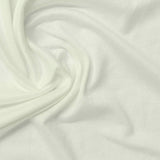 Viscose Stretch Jersey Knit Fabric, 140 gsm, 170 cm — White — photo 3