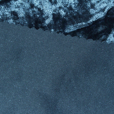 Teal Velvet, Polyester