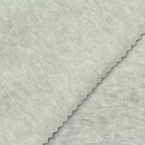 Light Grey Heathered-Marl Velvet, Poly-Cotton