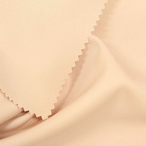 100% Polyester Knit Fabric, 153 gsm — Beige