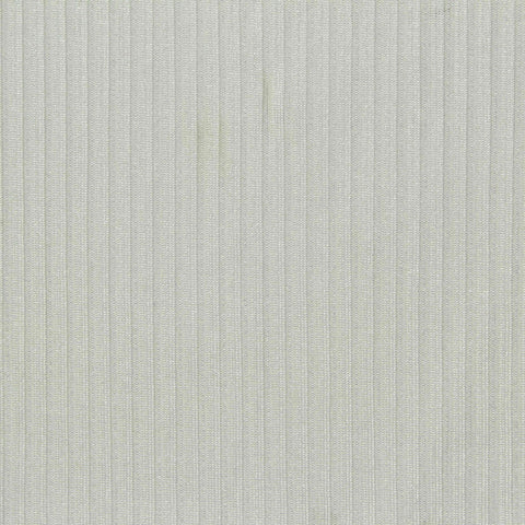 White Rib Knit, Polyester