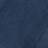 Dark Blue Marl Jersey Knit, Polyester — photo 3