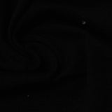 Polyester Viscose Stretch Jersey Knit Fabric, 178 gsm, 170 cm — Black — photo 3