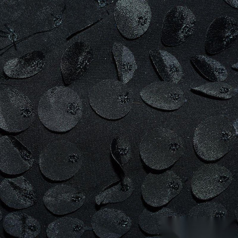 Black Circles Jacquard, Polyester