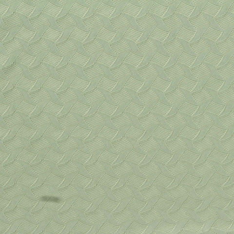 Light Green Geometric-Wave Warp Knit, Nylon-Spandex