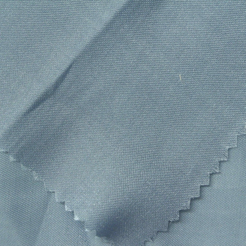 Blue Tone-on-Tone Floral Organza, Polyester