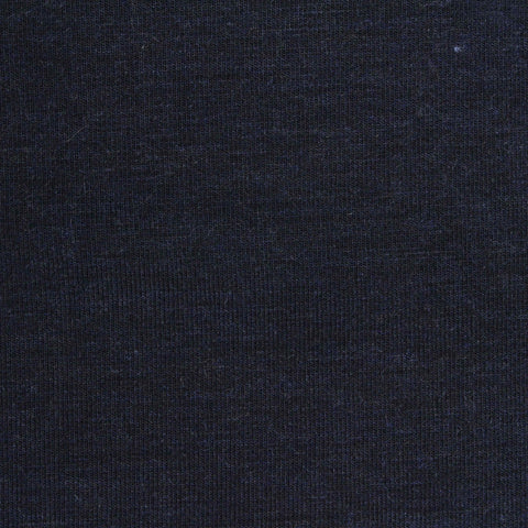 Dark Navy Marl Scuba Knit, Viscose