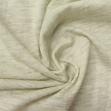 Light Grey Marl Jersey Knit, Poly-Cotton — photo 3