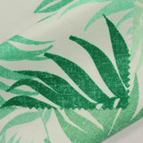 Green Tropical-Leaf Knit, Polyester — photo 3