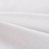 White Diamond Jacquard, Poly-Cotton — photo 3