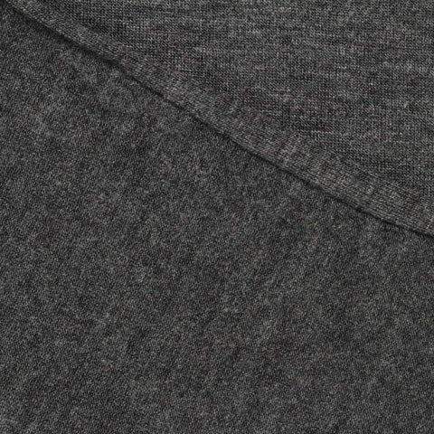 Dark Grey Marl Jersey Knit, Viscose, 210 gsm