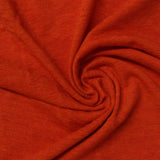 Orange-Red Marl Knit, Cotton-Poly — photo 3