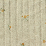 Yellow Flowers Rib Knit, Polyester — photo 3