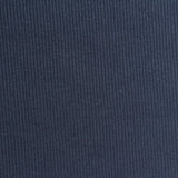 Cotton Stretch Rib Knit Fabric, 460 gsm, 134 cm — Navy — photo 3