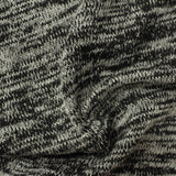 Black Heathered-Marl Chunky Knit, Viscose-Poly — photo 3