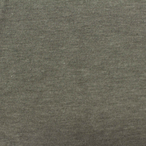 Dark Olive Marl Rib Knit, Poly-Acrylic