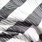 Black Stripes Jacquard, Acrylic-Poly — photo 3