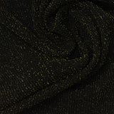 Black Marl Interlock Knit, Nylon — photo 3