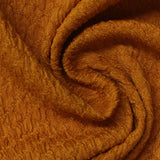 Orange Tone-on-Tone Crepe, Polyester — photo 3