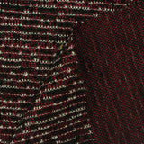 Black Marl Interlock Knit, Polyester — photo 3