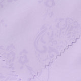 Light Purple Tone-on-Tone Floral Jacquard, Polyester — photo 3
