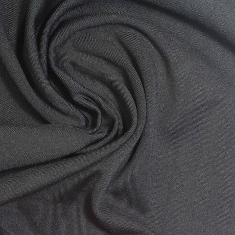 Brushed Polyester Stretch Sateen Fabric, 260 gsm, 155 cm — Grey