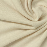 Polyester Cotton Jersey Knit Fabric, 146 gsm, 165 cm — Beige — photo 3