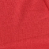 Cotton Modal Stretch Rib Knit Fabric, 215 gsm, 175 cm — Red — photo 3