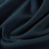 Viscose Stretch Interlock Knit Fabric, 360 gsm, 165 cm — Navy — photo 3