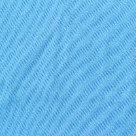 100% Polyester Jersey Knit Fabric, 134 gsm, 170 cm — Blue