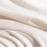 Cotton Polyester Knit Fabric, 180 gsm — White — photo 3