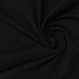 Jersey Knit Fabric, 160 gsm, 165 cm — Black — photo 3