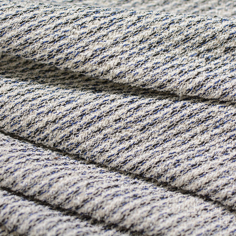 Cream Marl Chunky Knit, Cotton-Poly, 325 gsm