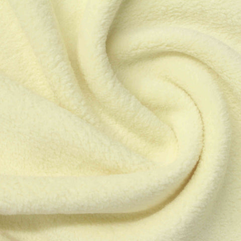 Polyester Stretch Sherpa Fleece Fabric, 320 gsm, 195 cm — Green