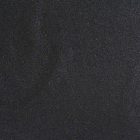 Nylon Stretch Interlock Knit Fabric, 85 gsm, 170 cm — Black