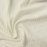 Polyester Viscose Rib Knit Fabric, 136 gsm, 160 cm — Beige — photo 3