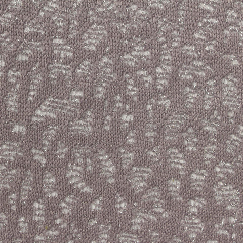 Mauve Openwork-Leaf Lace, Polyester
