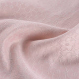 White Tone-on-Tone Floral Jacquard, Poly-Viscose — photo 3