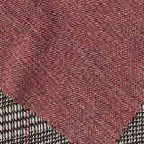 Black Houndstooth Jacquard, Polyester — photo 3