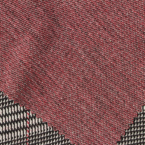 Black Houndstooth Jacquard, Polyester, 260 gsm, 170 cm